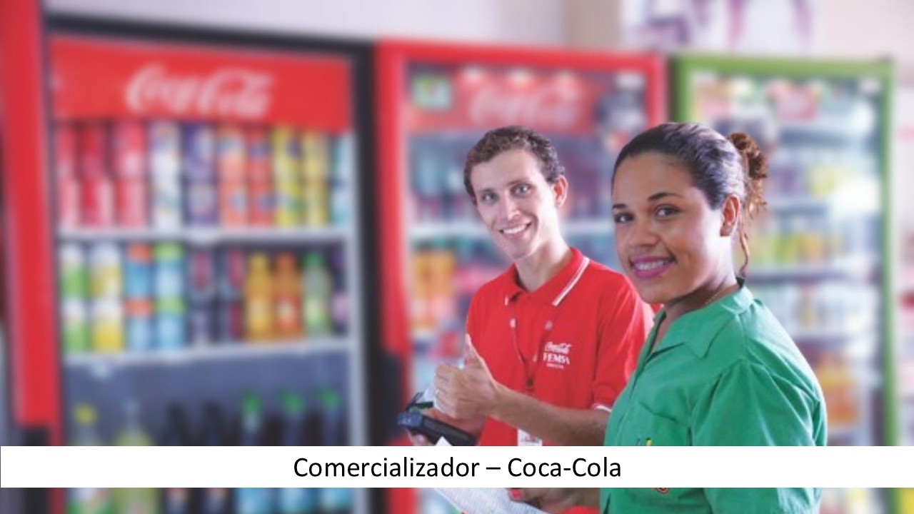 Comercializador – Coca‑Cola